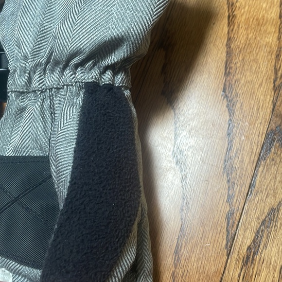Head Outlast Waterproof winter gloves sz M gray pattern white black zip … - Picture 7 of 12